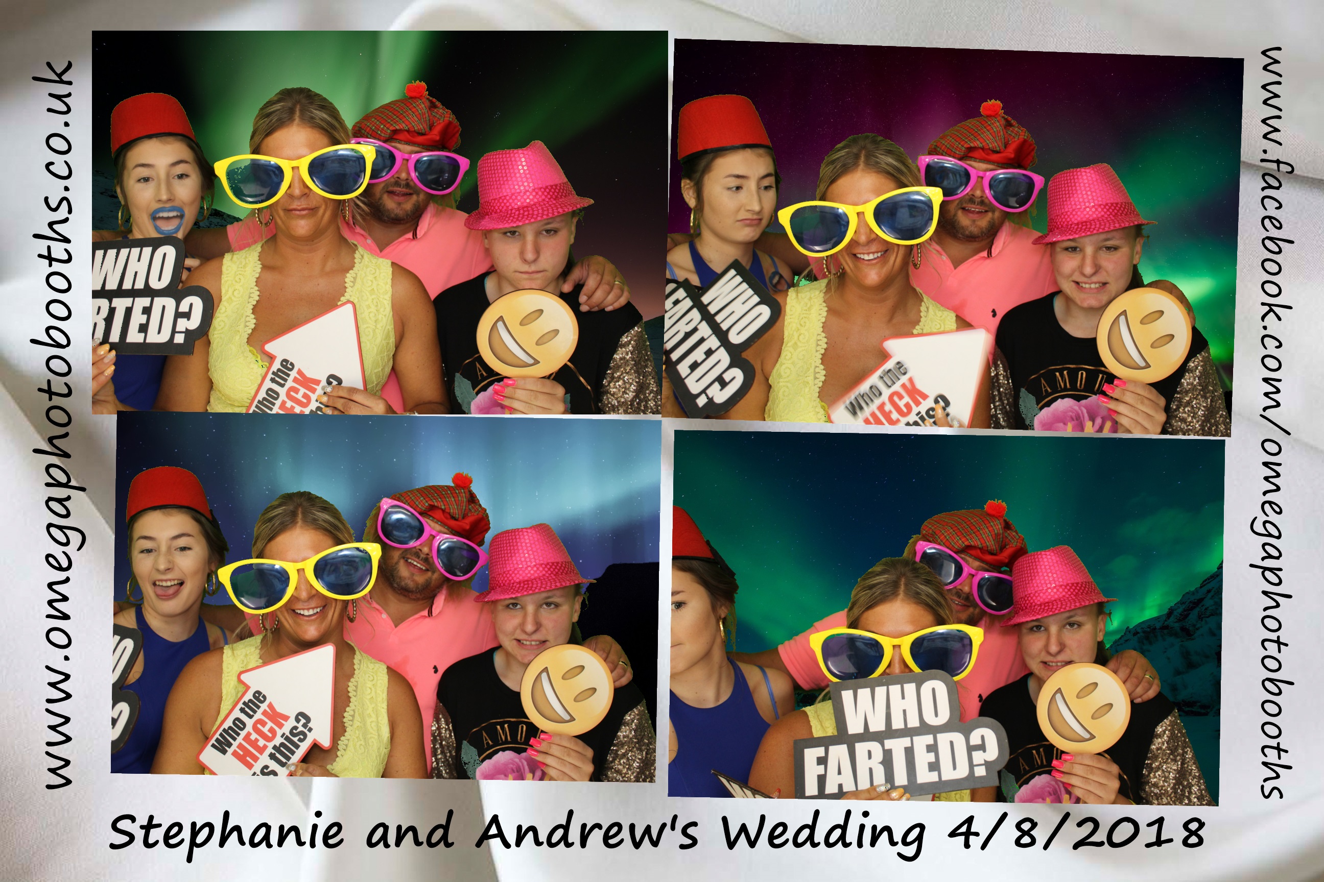 Stephanie and Andrew's Wedding | View more photos from the event at gallery.omegaphotobooths.co.uk/u/Omega-Photobooths/Stephanie-and-Andrews-Wedding